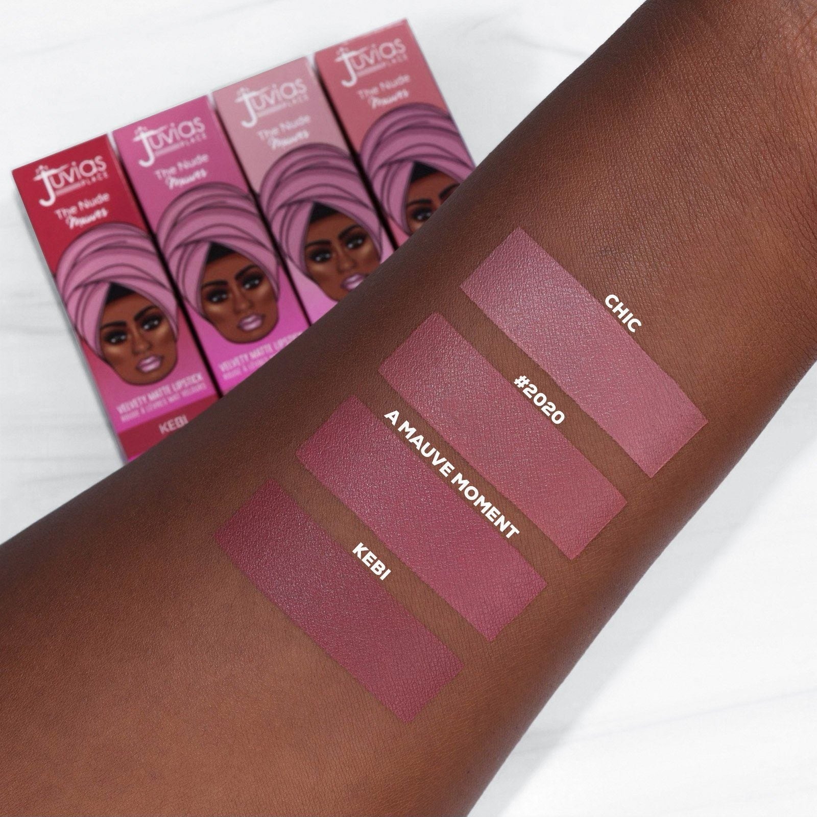 The Mini Nudes Velvety Matte Lipstick
